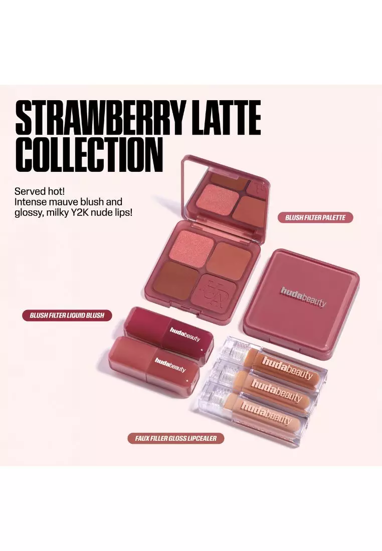 HUDA Beauty Blush Filter Soft Glow Liquid Blush Berry Fever