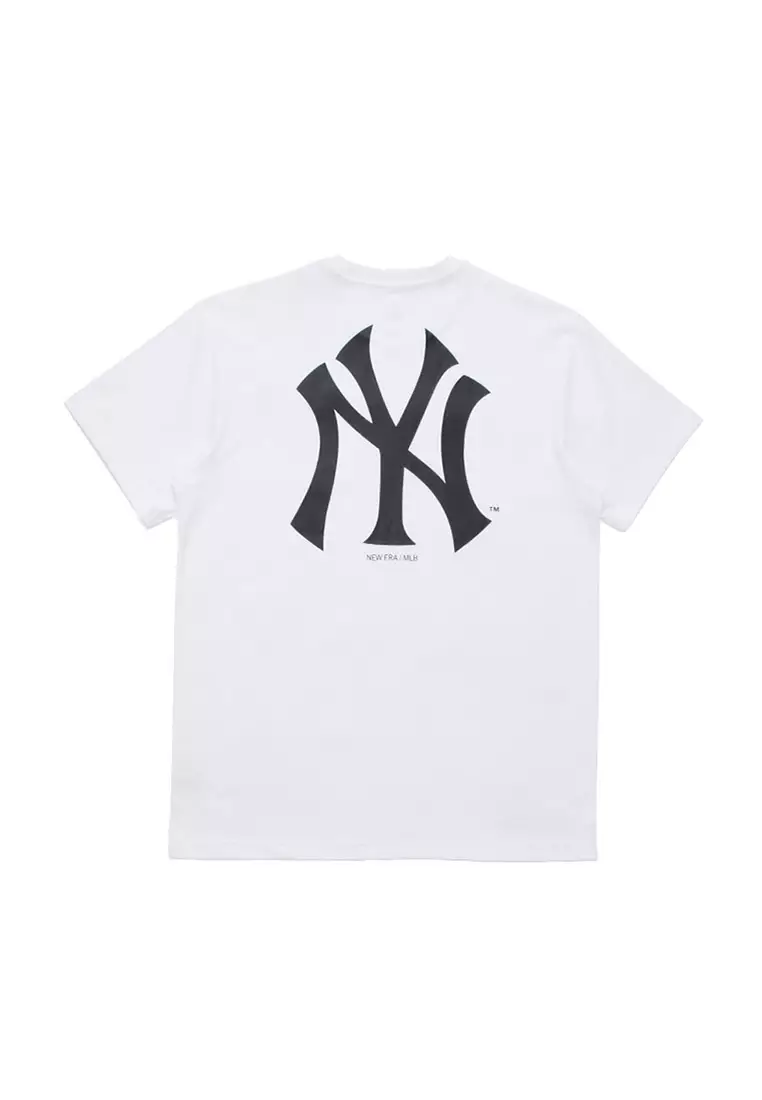 NEW ERA New York Yankees Team Logo White T-Shirt  Men's \ Men's clothing \  T-shirts Brands \ #Marki - 4 \ New Era