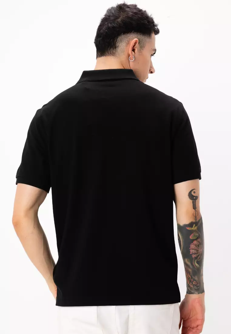 Regular Fit Shield Piqué Polo Shirt