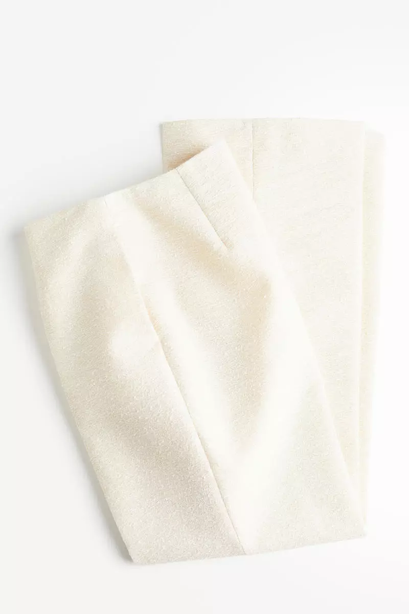 Textured trousers
