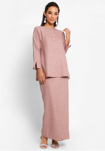 Kurung Nalia in Dusty Pink from BETTY HARDY in Pink