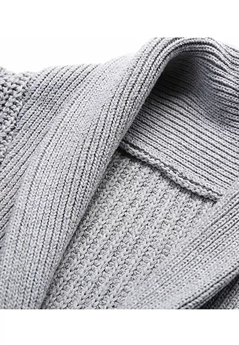 Jacquard Knitted Cardigan HT2531