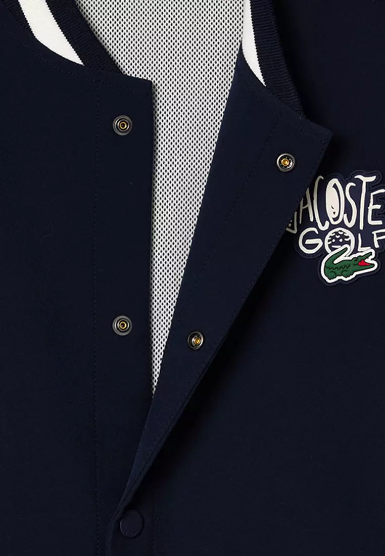 Varsity Water-Repellent Golf Windbreaker