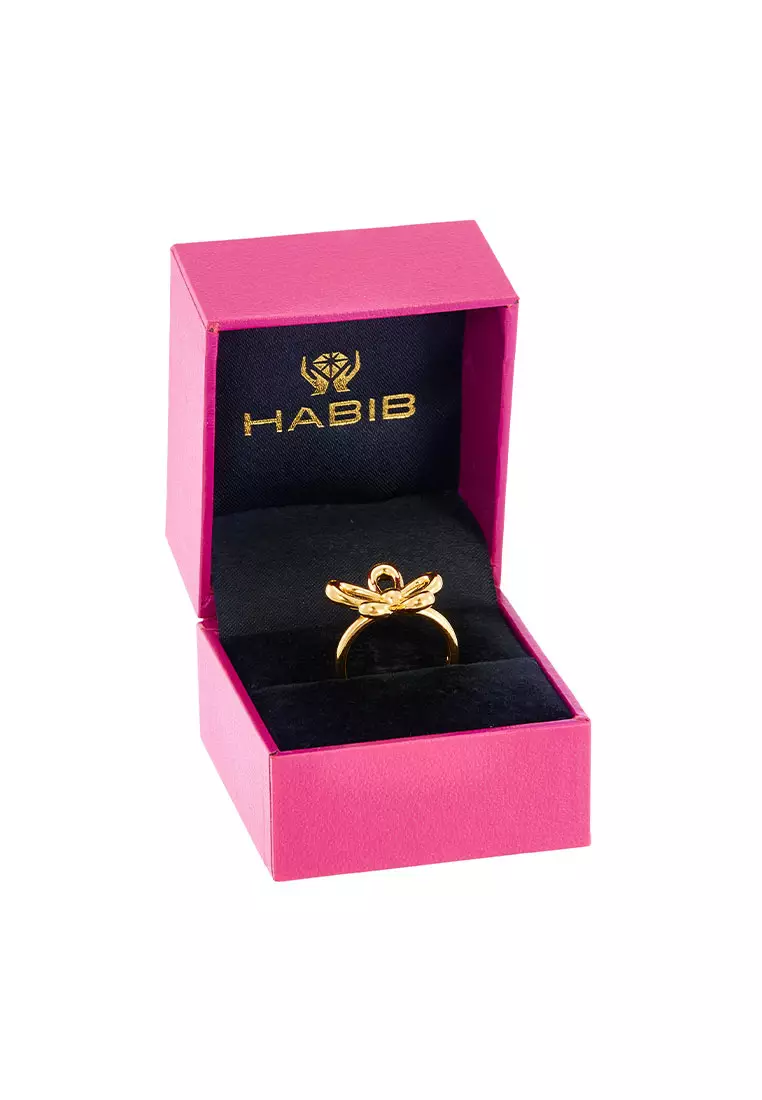 HABIB 999/24K Yellow Gold Ring R9ACE0724-FP