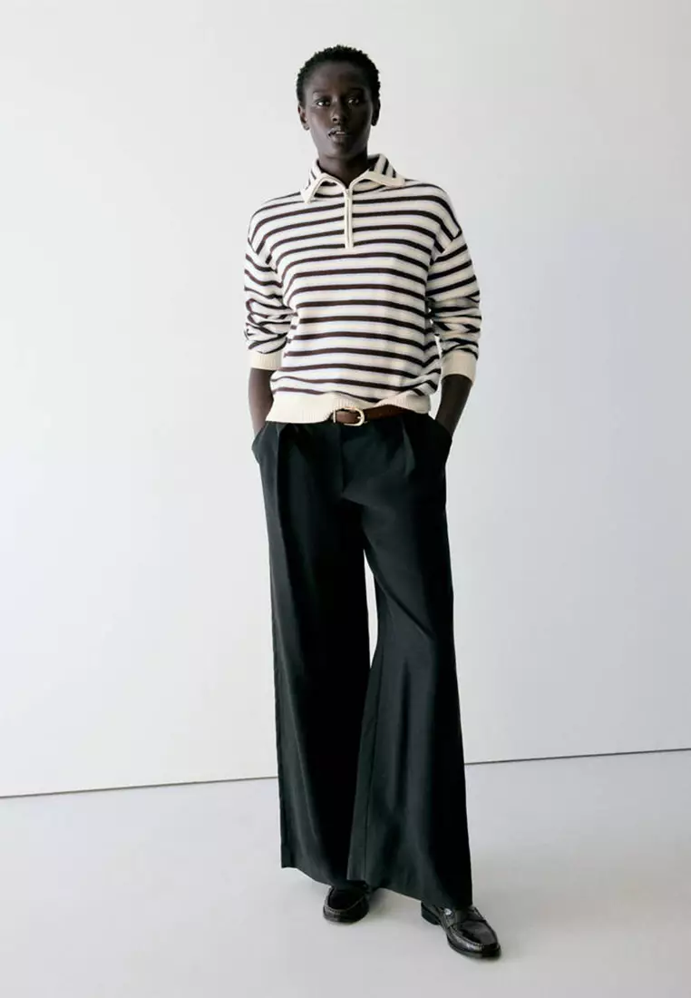 Buy Mango Striped Sweater 2026 Online | ZALORA Philippines