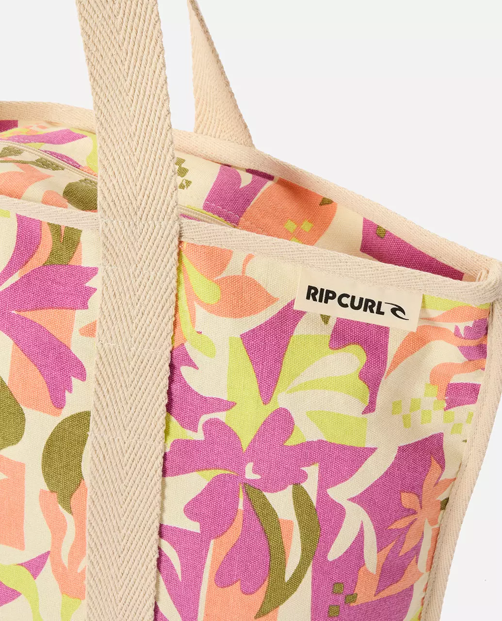 Rip Curl Women Mixed Canvas 31L Tote Bag - Purple Pink