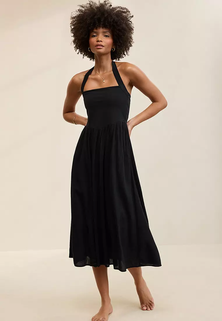 Buy AERIE At The Barre Halter Dress 2026 Online