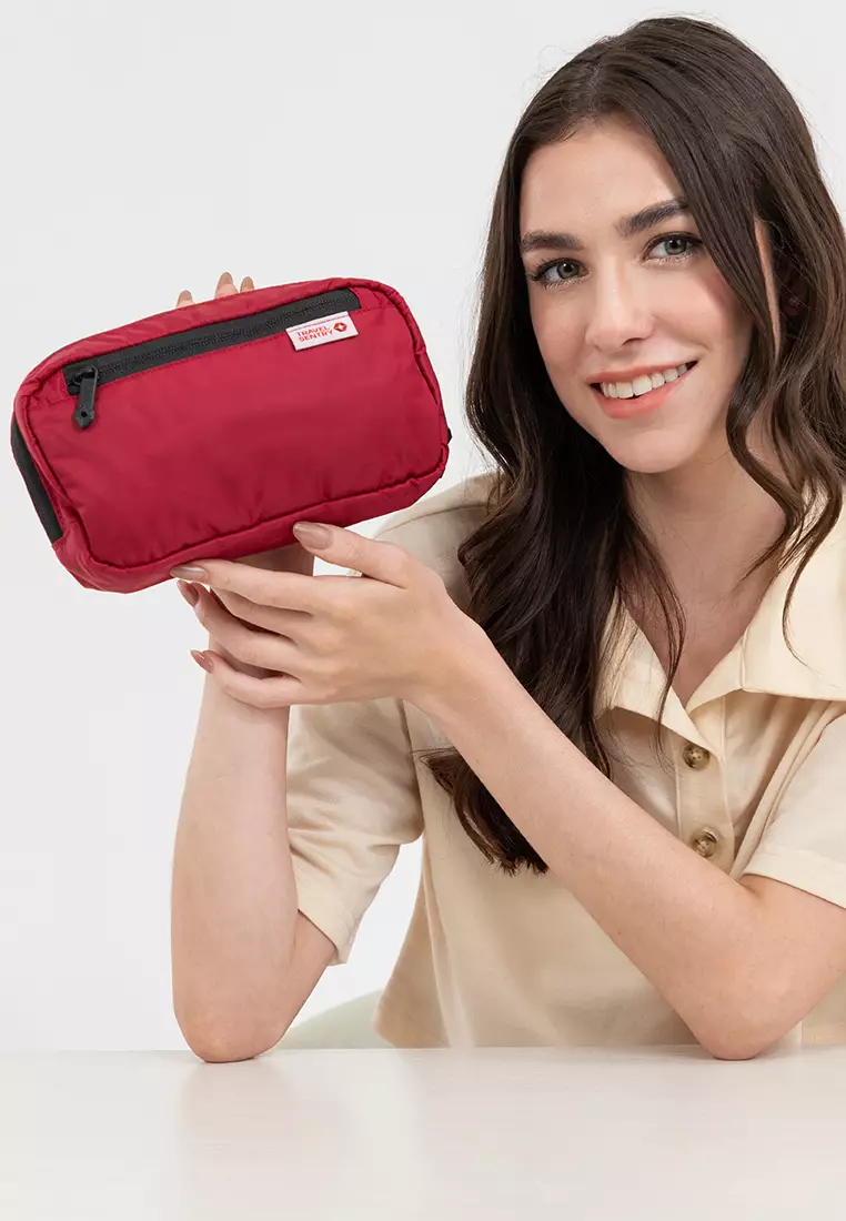 RFID Travel Organizer Red