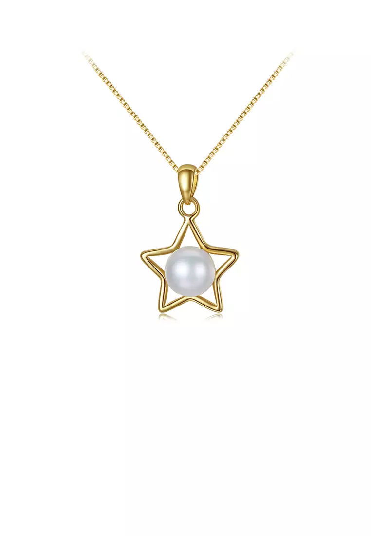Buy Mooclife 925 Sterling Silver Plated Gold Fashion Simple Star