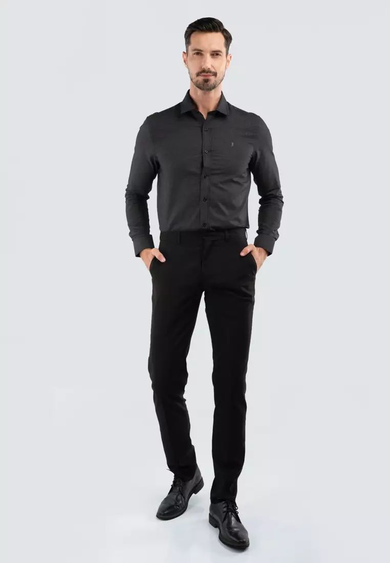 Polo Haus - Men’s 100% Cotton Signature Fit Long Sleeve