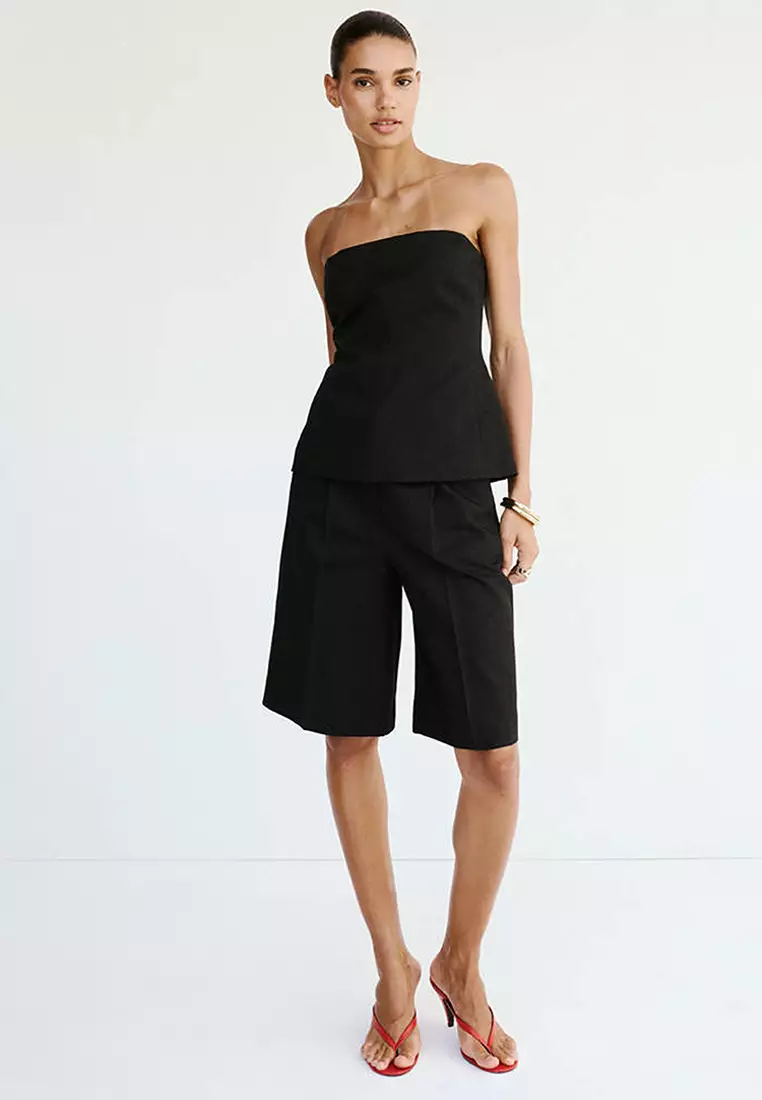 Straight Bermuda Shorts