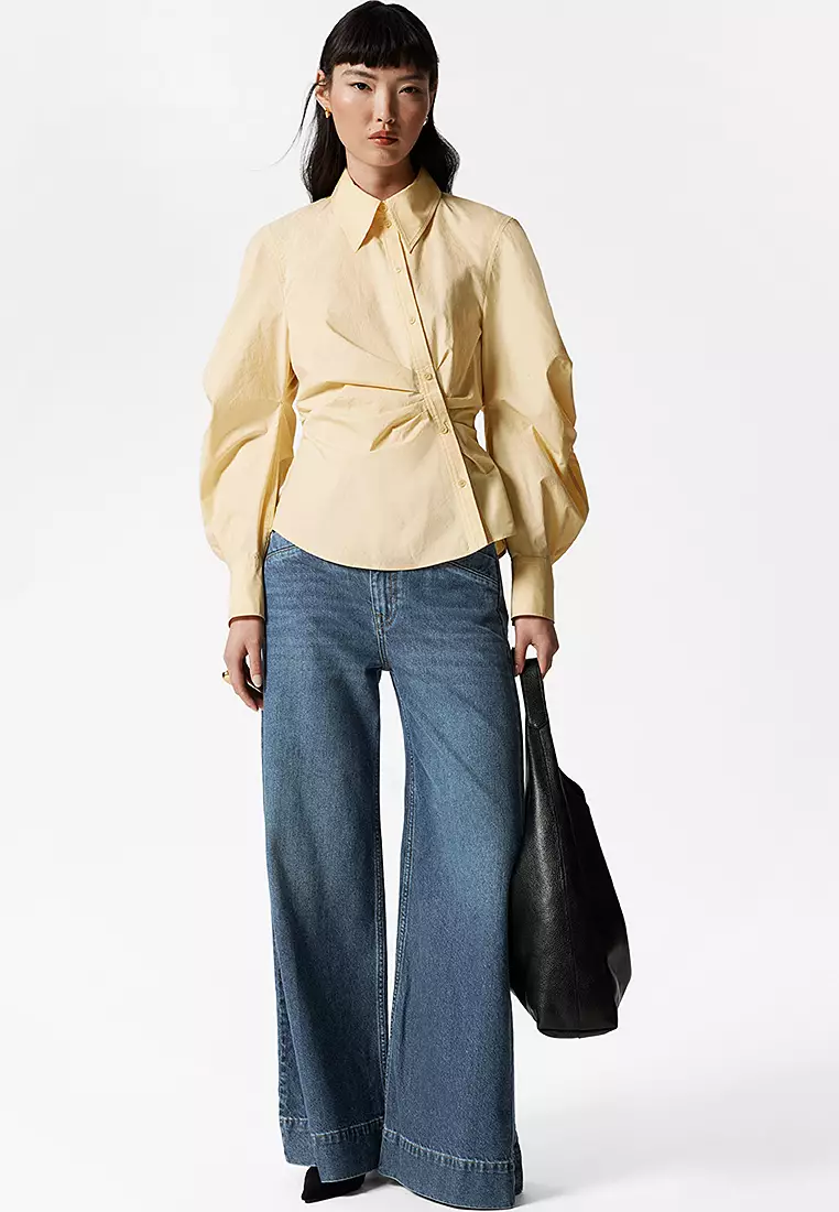 Asymmetrical Cotton Shirt