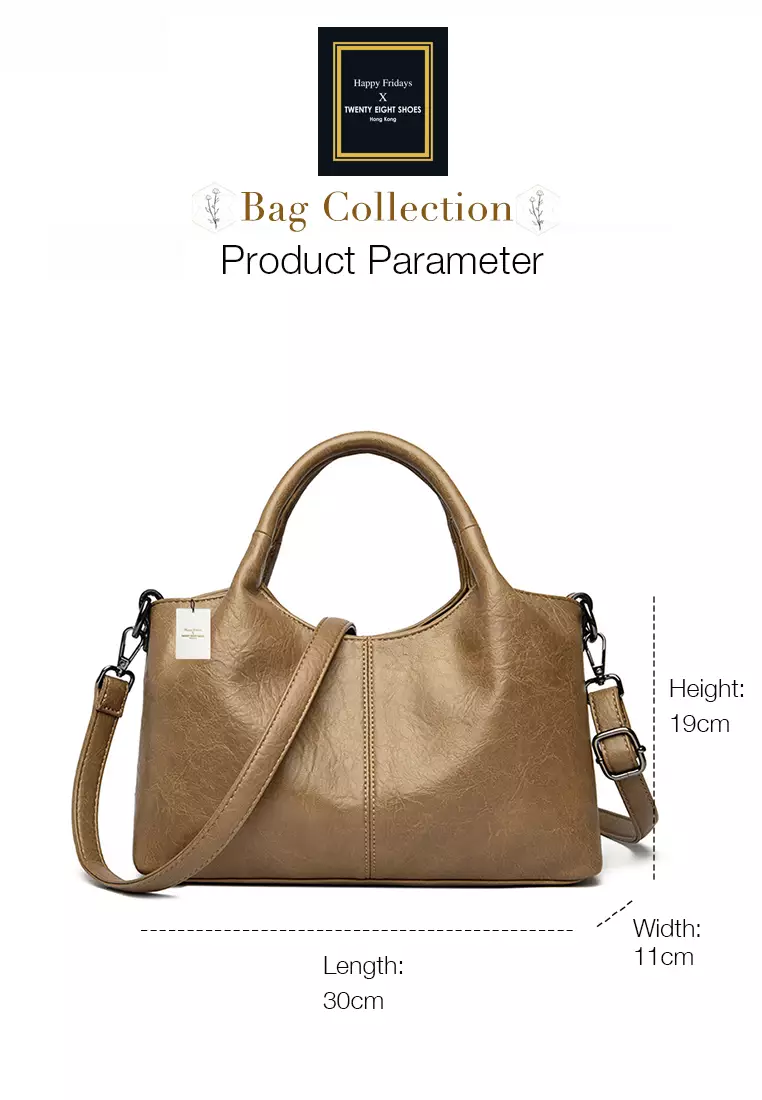 Textured Faux Leather Three Way Handbag JW HD-3918.a