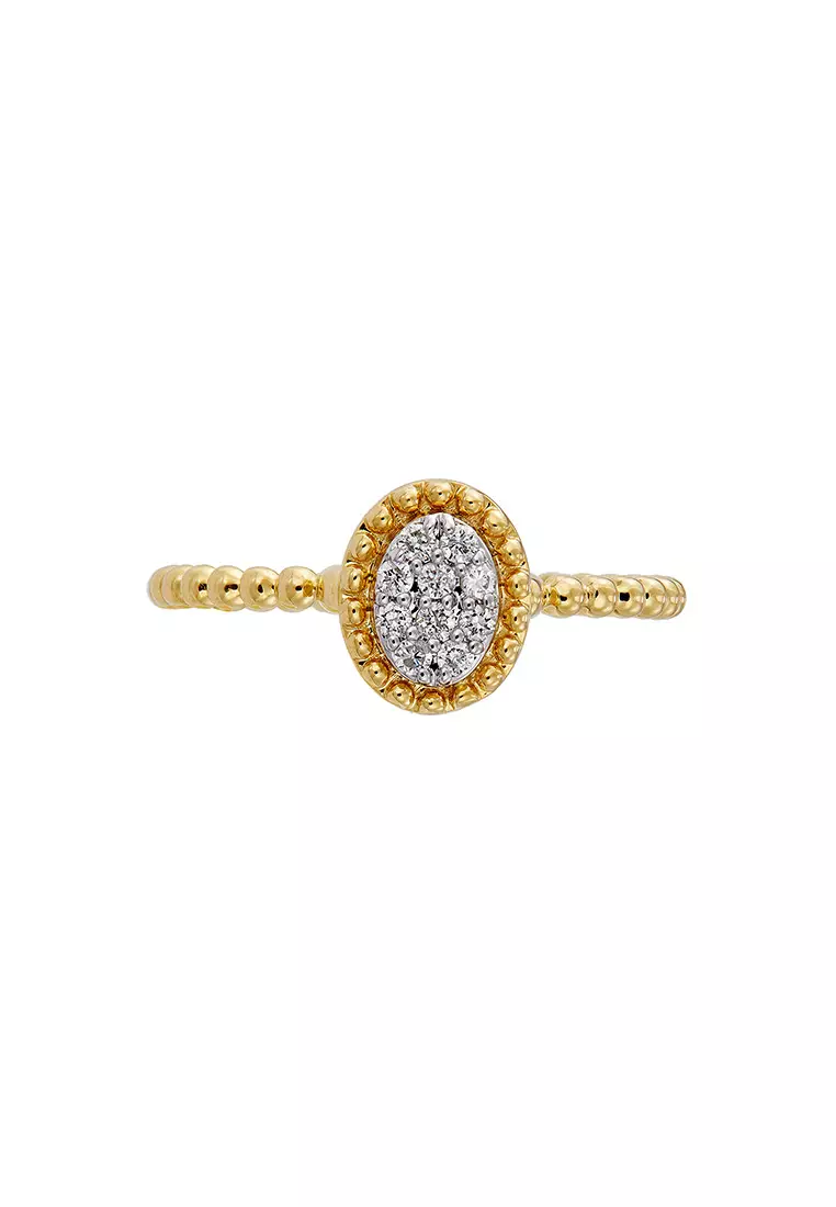 HABIB MYRA | Diamond Ring in 375/9K Yellow Gold 268520124