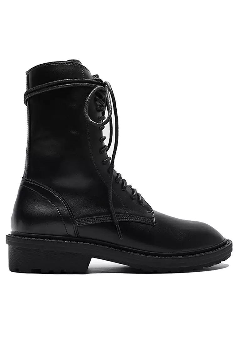 Discount on Twenty Eight Shoes  shoes - SKU: Supper Skinny Lace Up Martin Boots Ylt313