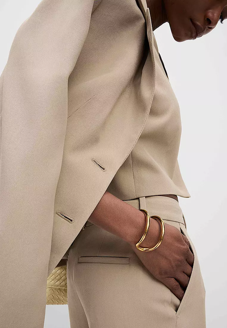 Relaxed Single Breasted Blazer