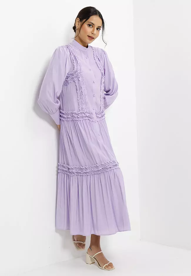Zouina frilled Dress