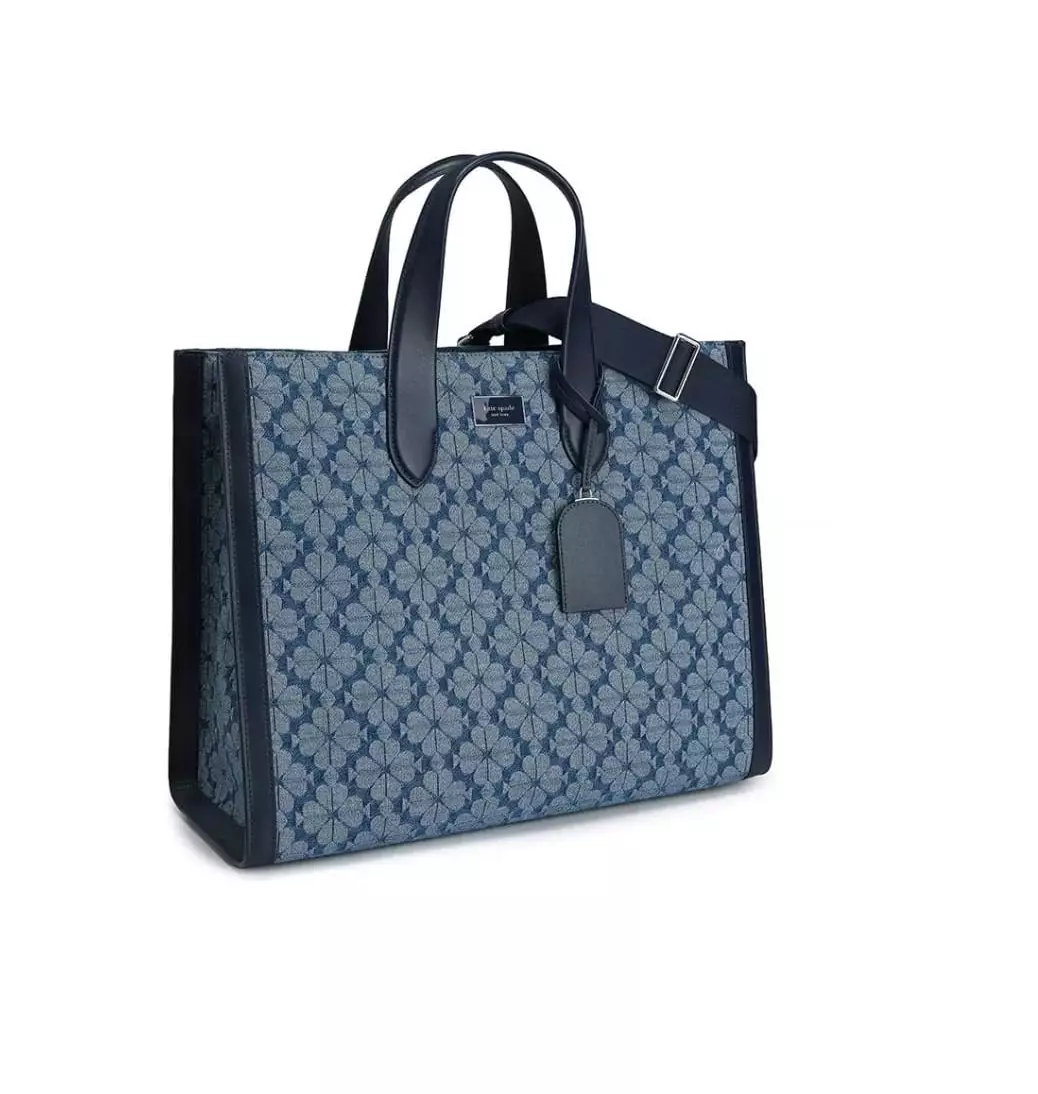 KF885 Kate Spade Flower Ja Parisian Manhattan Large Tote 