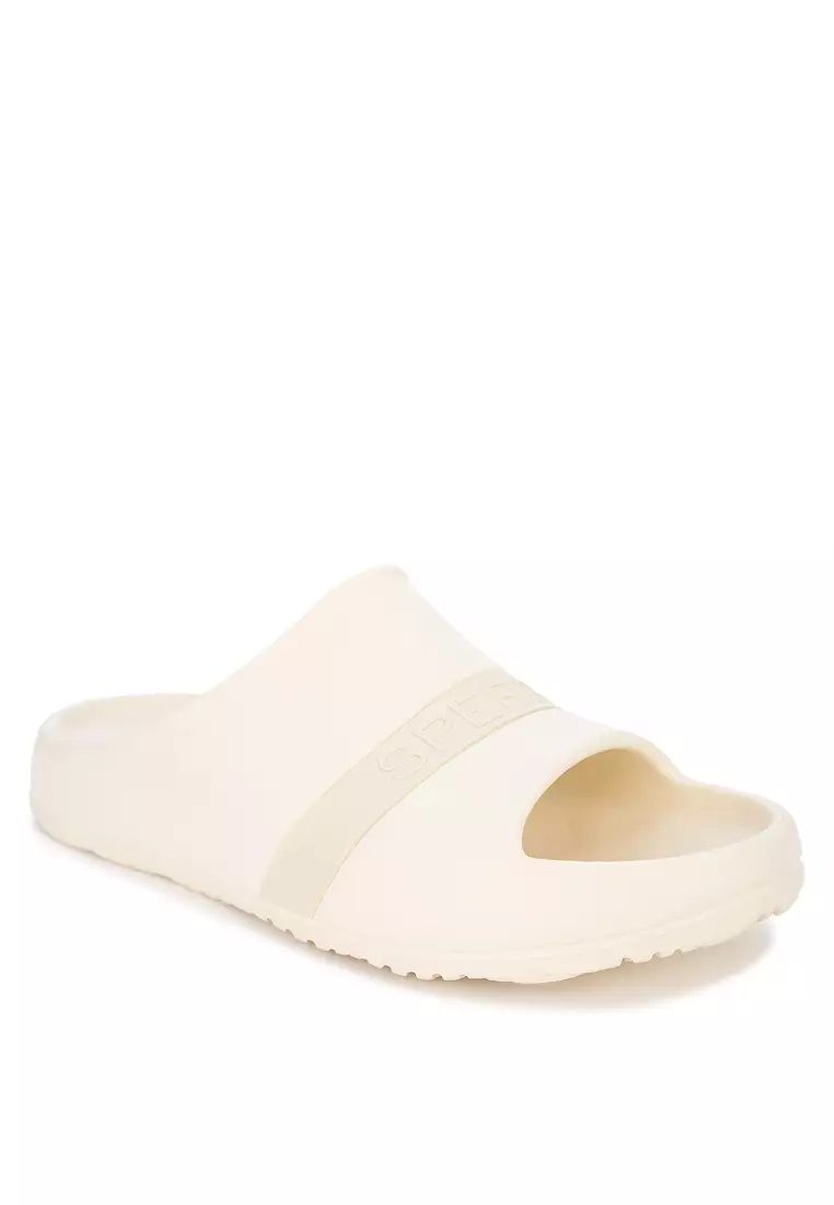 Sperry white cap slide sandal 2025