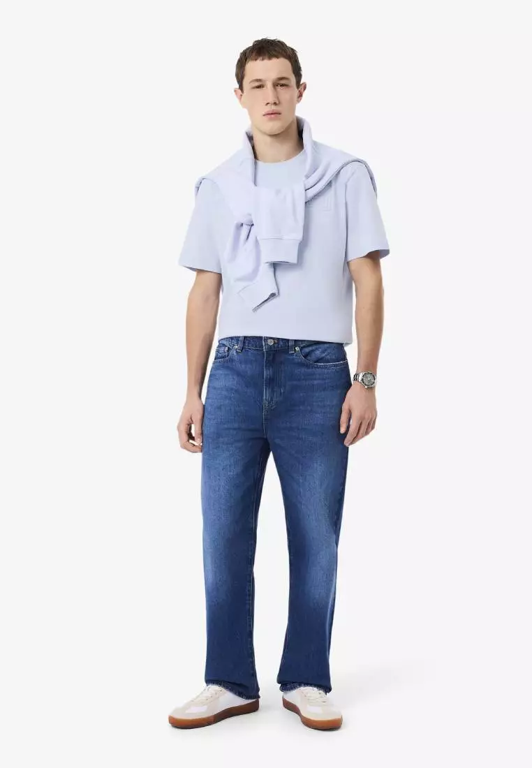 Embossed Branding Jersey T-shirt