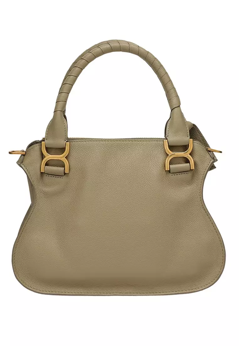 Marcie Mini Double Carry Crossbody Bag in Pottery Green