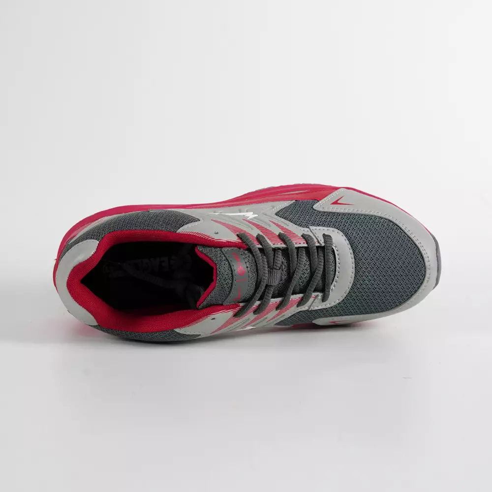 Eagle Sepatu Running Run Breaker - ABU TUA/MERAH