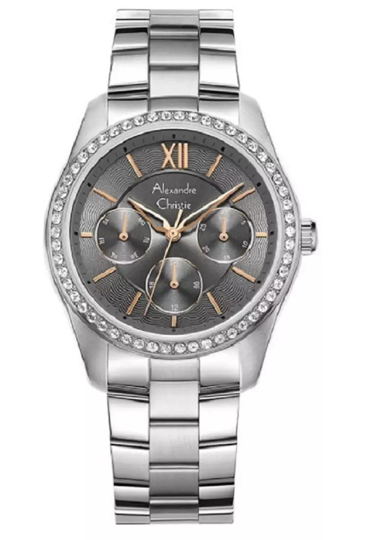 Women 2827 Stainless Steel Grey Silver