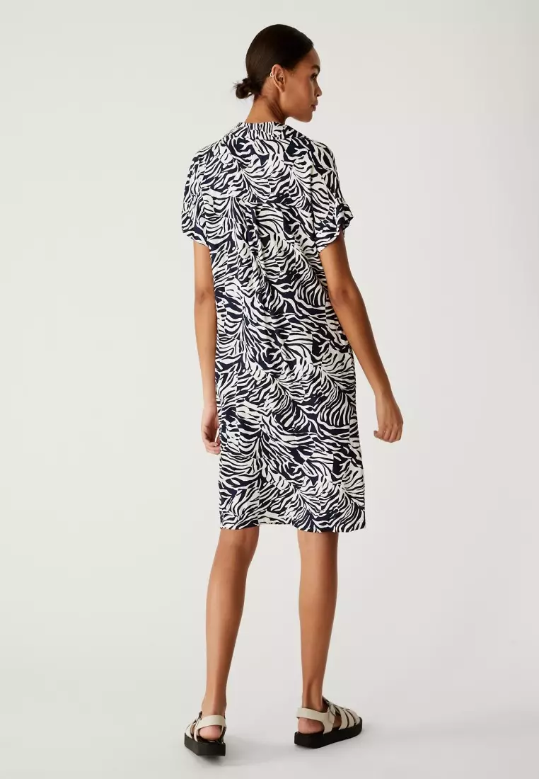 Animal print shift dresses hot sale