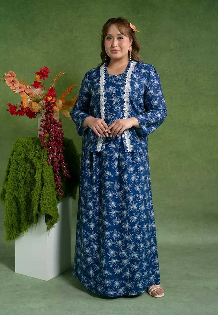 Gades Lubna 加大碼 Kebaya 套裝