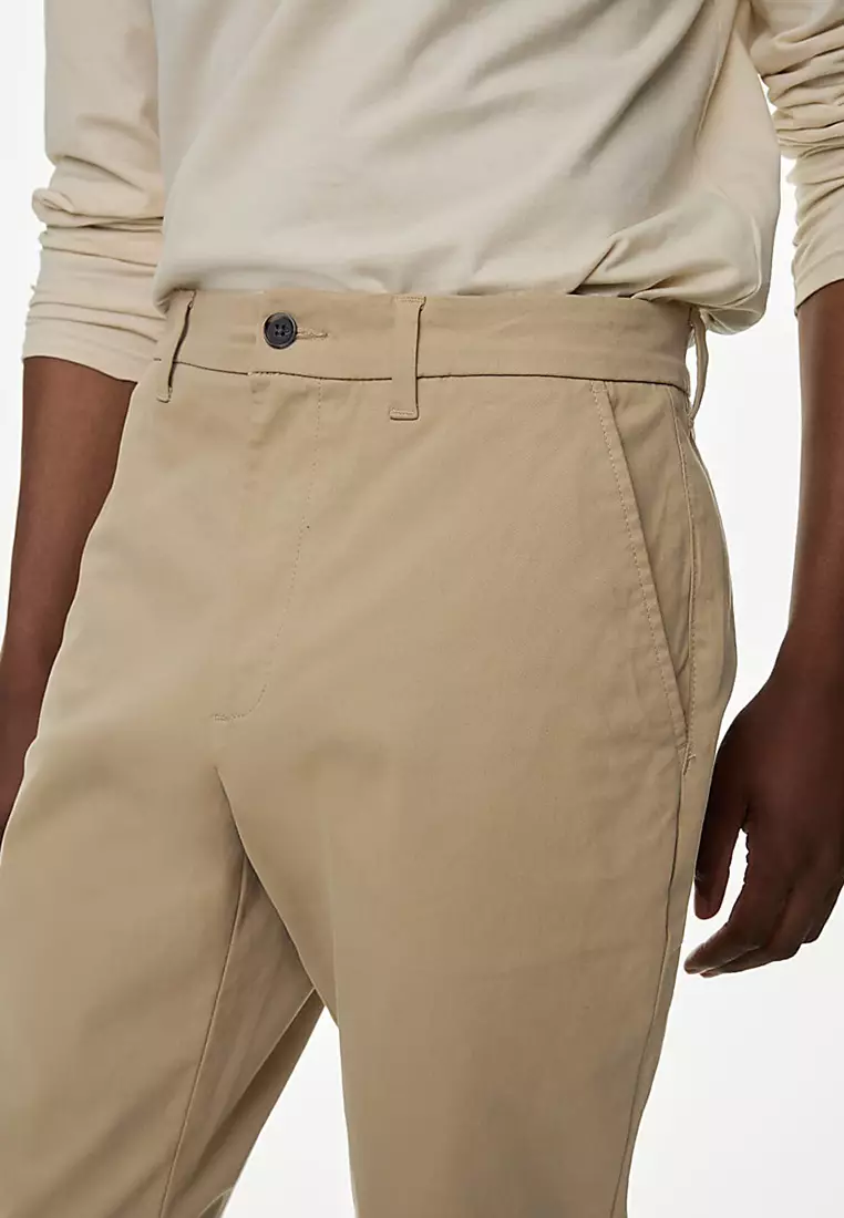 Skinny Fit Stretch Chinos