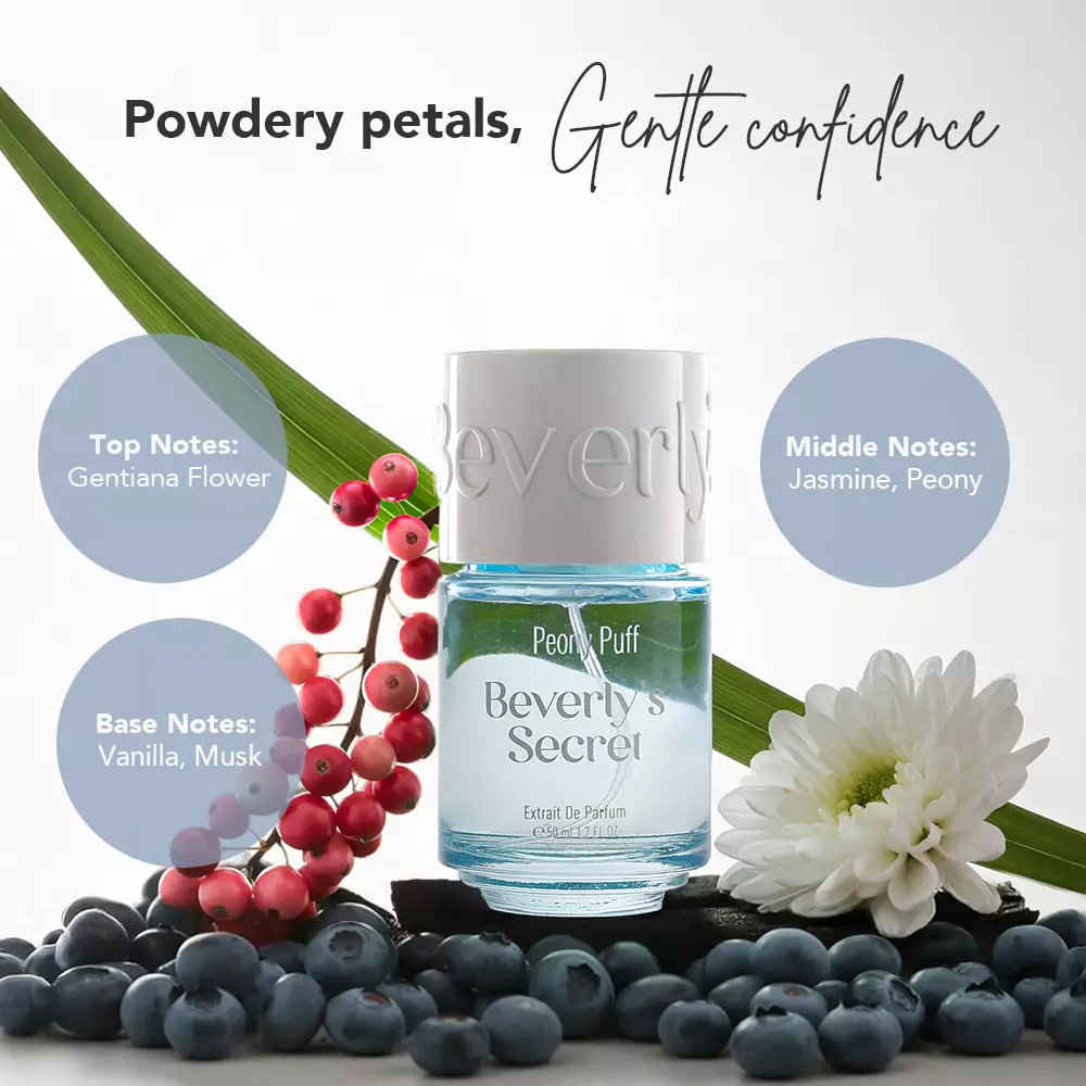 Beverly’s Secret Peony Puff Extrait de Parfum 50 ml - Parfum Wanita