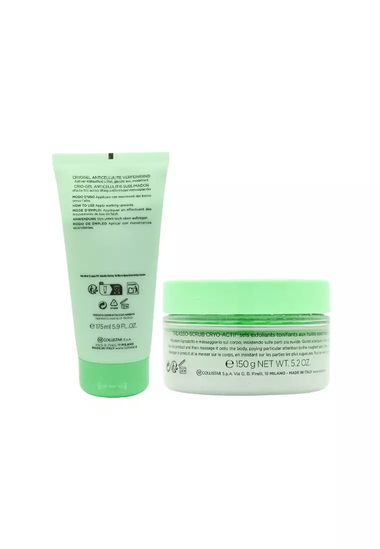 Collistar Crio Gel & Cryoactive Scrub Set (2pcs)