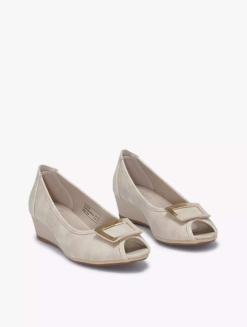 Payless Chrissie Womens Jane Comfort Flats - Beige_15