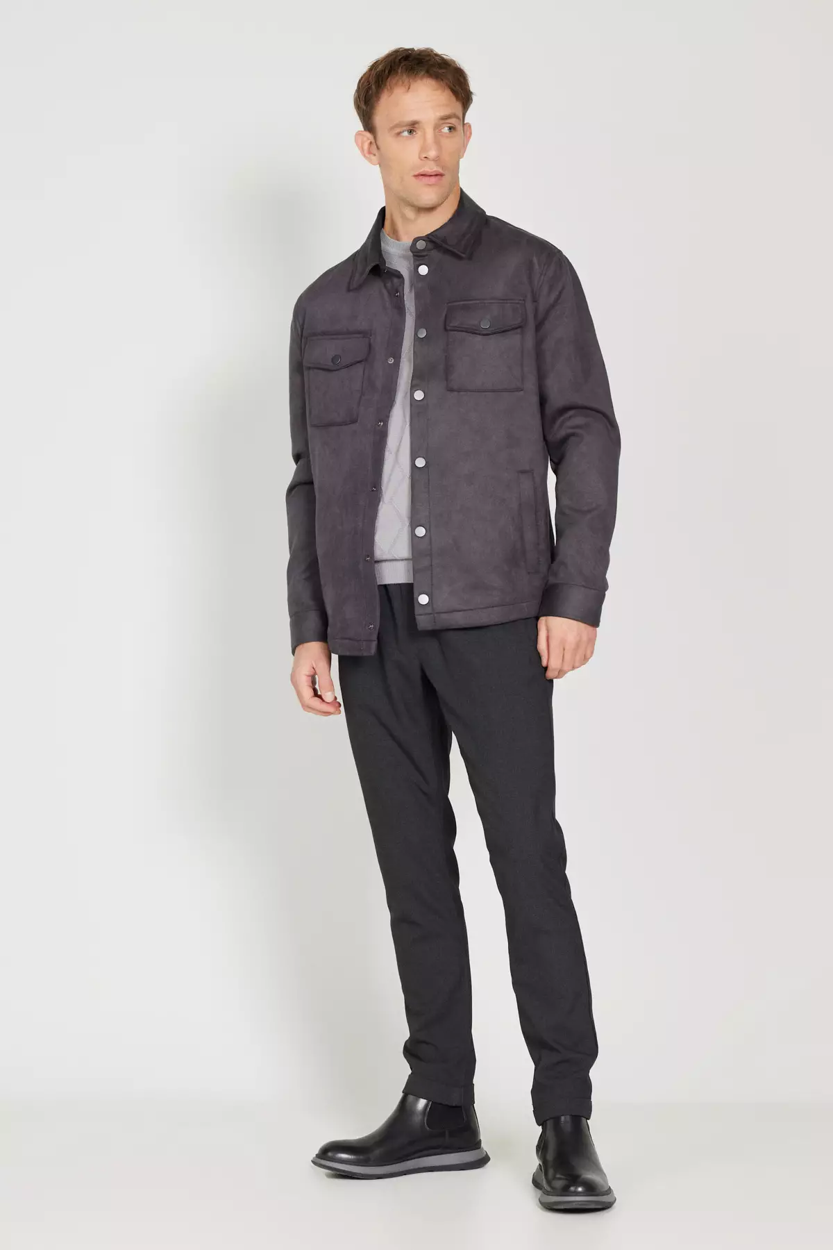 Collar Overshirt