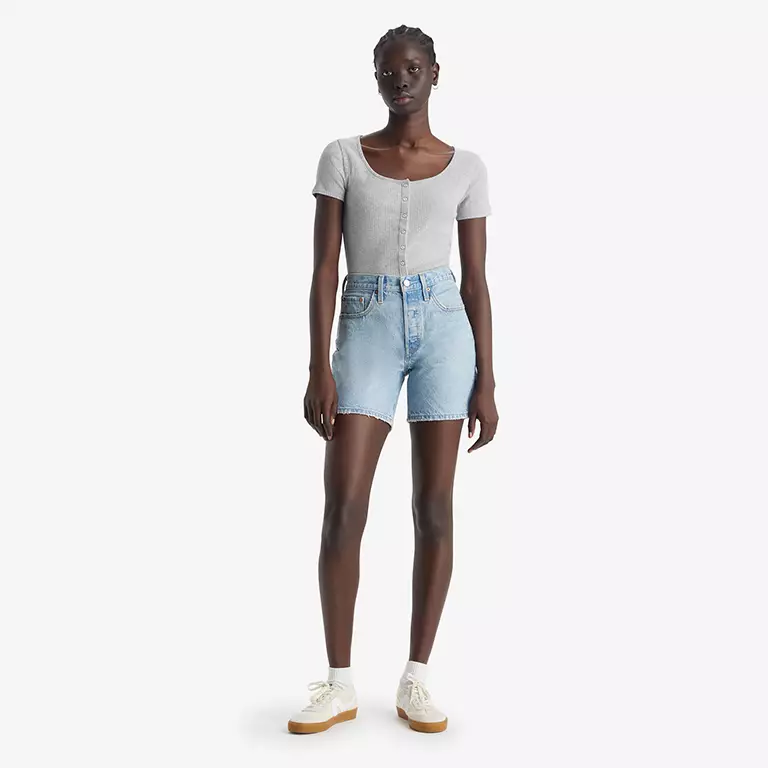 Levi's® Women's 501® Mid-Thigh Shorts (85833-0057)
