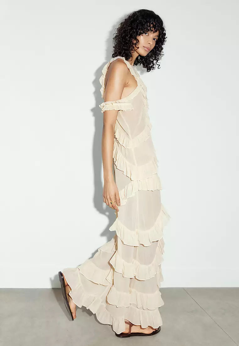 Ruffle Maxi Dress