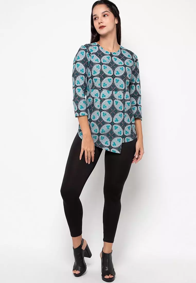 Blouse Batik Kawung Salur