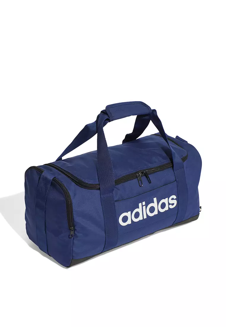 Jual ADIDAS adidas Lifestyle Linear Duffel Bag Small Unisex Blue IN6111 ...