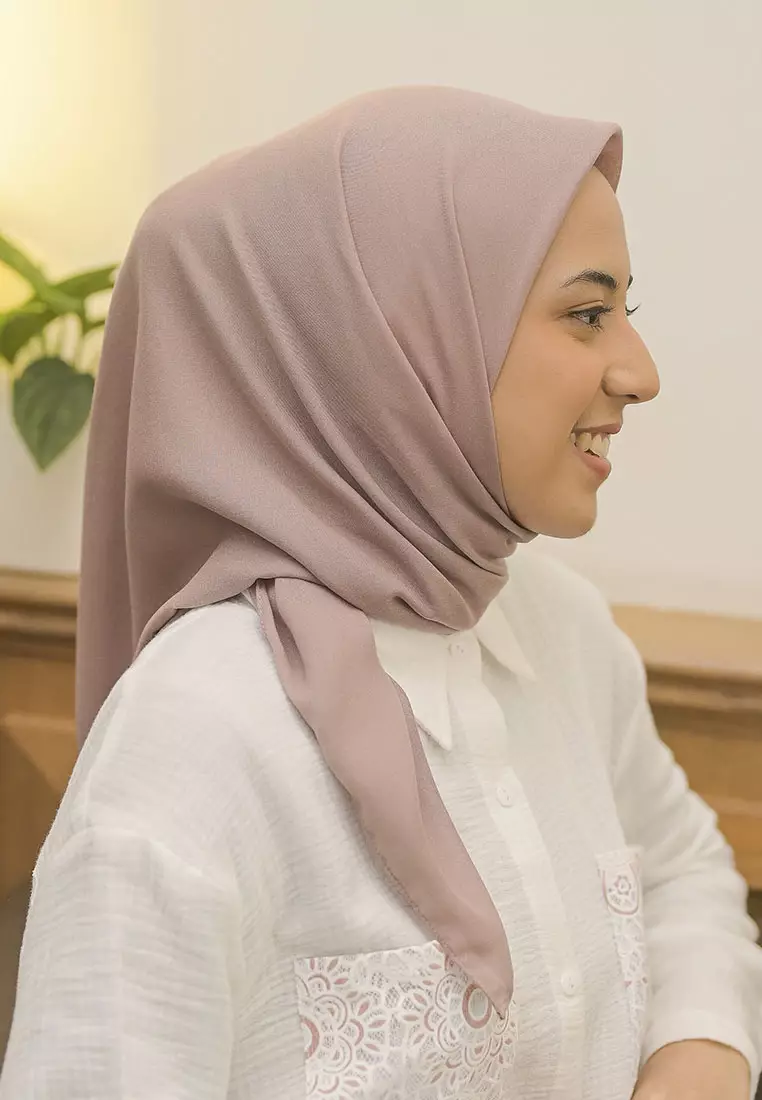 Haraa Voal Plain Wheat