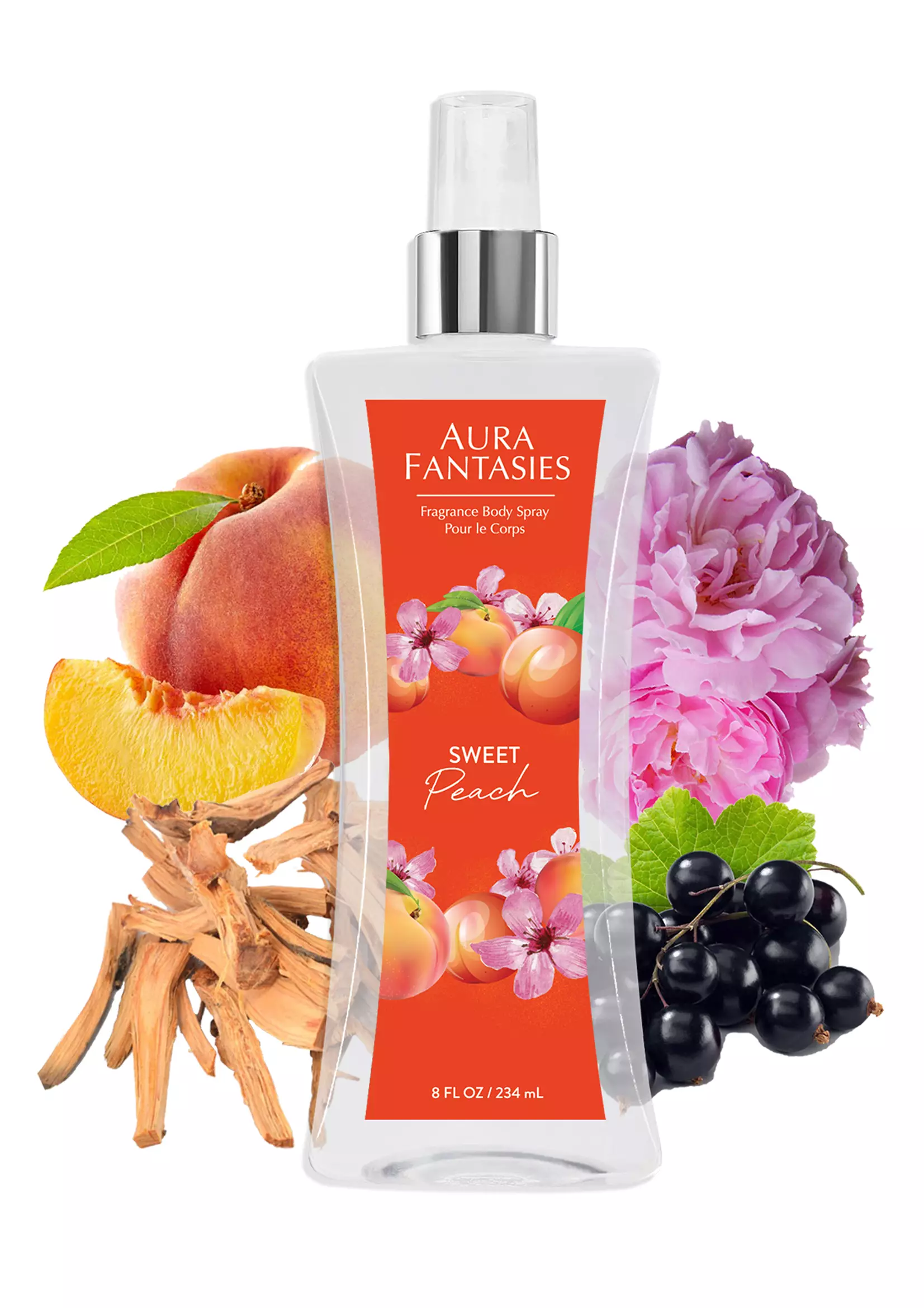 Jual Aura Fantasies Aura Fantasies Body Mist Sweet Peach Fantasies