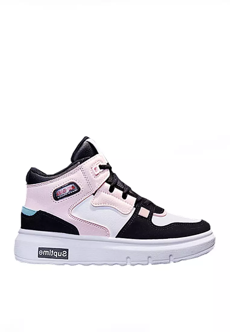Discount on Twenty Eight Shoes  shoes - SKU: VANSA High-top Colorblock Sneakers VSW-T90
