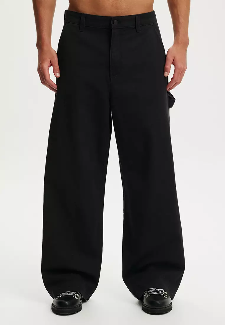Buy Cotton On Super Baggy Worker Pants 2026 Online | ZALORA