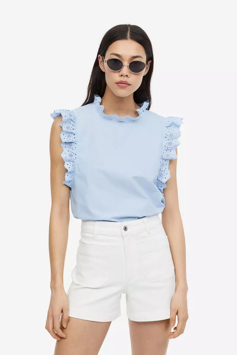Buy H&M Denim shorts 2024 Online ZALORA Singapore