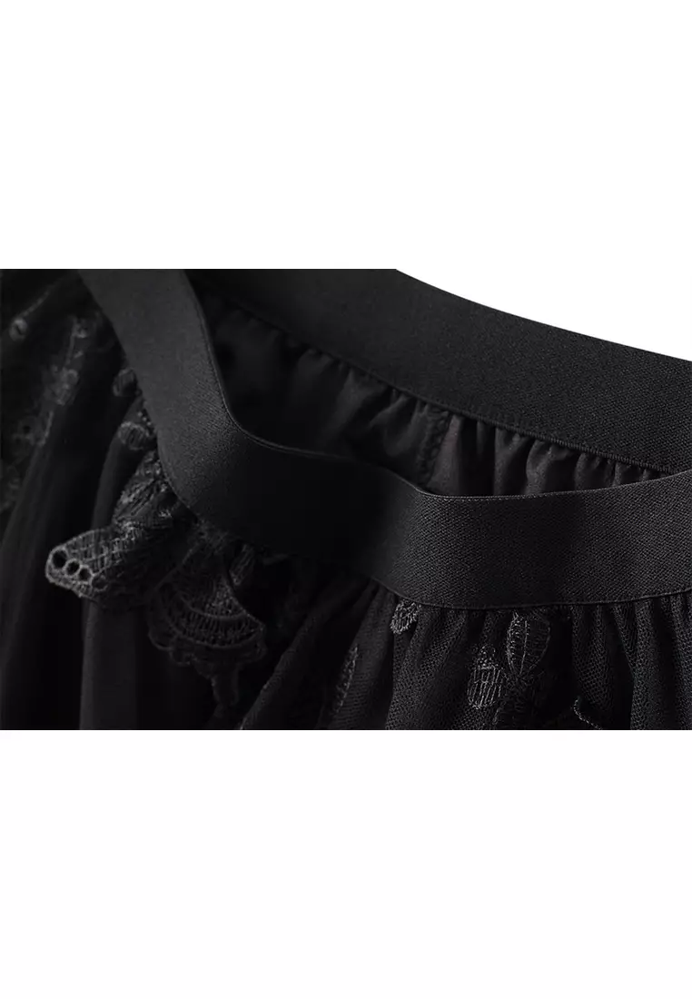 summer lace maxi skirts