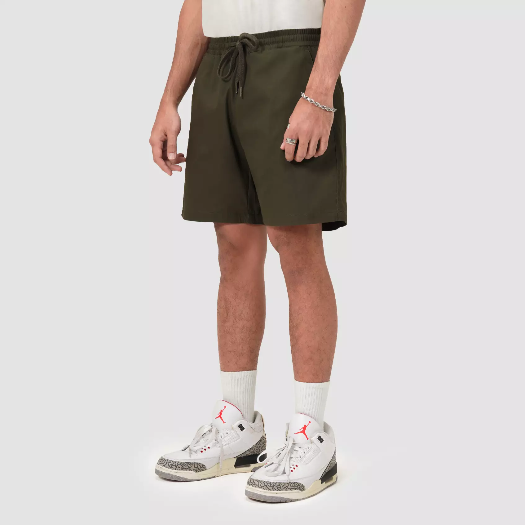CELCIUS Celana Chinos Pendek L03000722C Dark Green