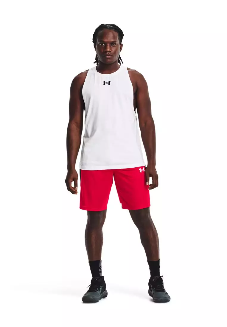 Red under armour shorts outlet