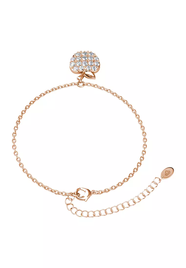 Little Apple Bracelet RG - Gelang Crystal by Her Jewellery