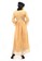 Evernoon gold Araya Gamis Tulle Wanita Muslimah Long Dress Modern Regular Fit - Gold F2481AA247AEC6GS_6
