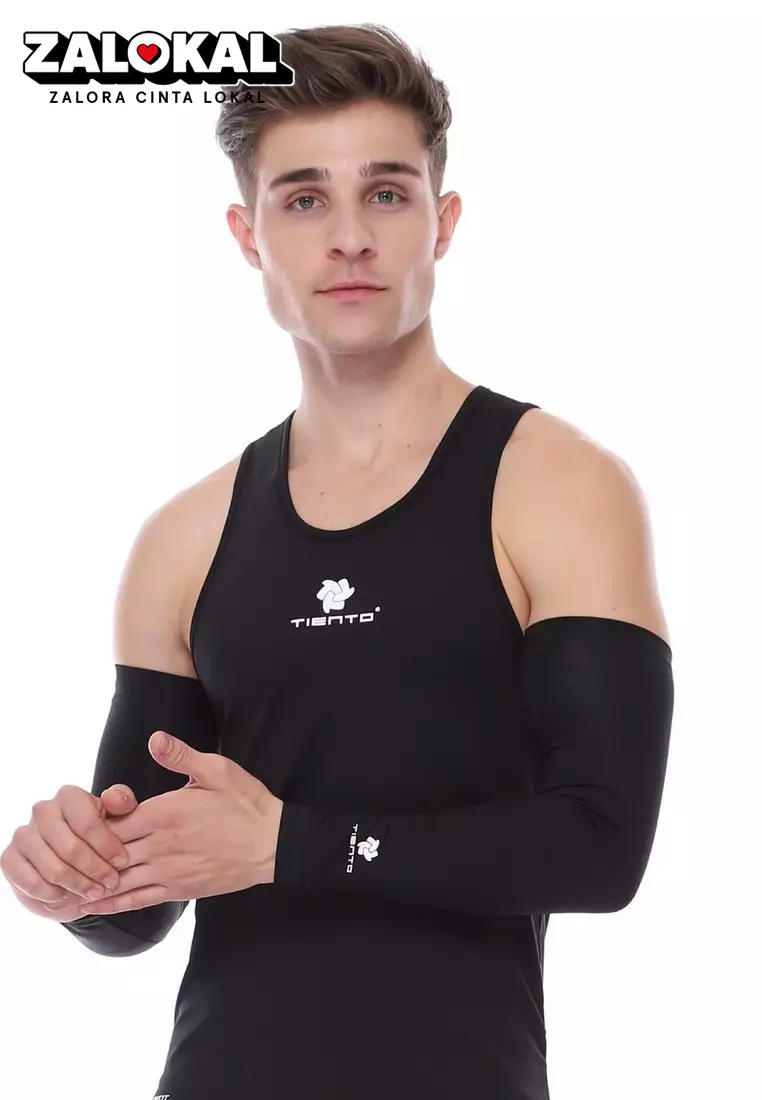 Manset Tangan / Hand Sleeve/ Arm Sleeve Black Men