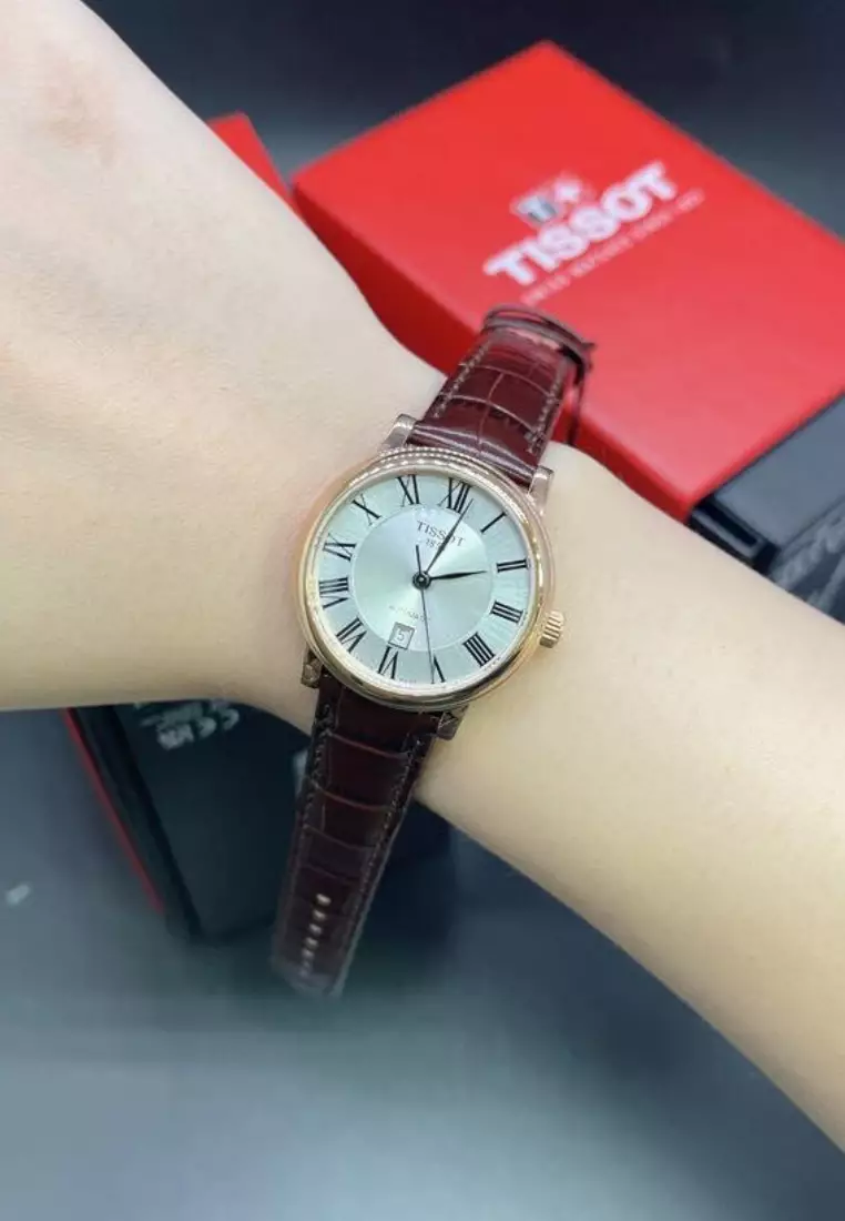 Tissot carson lady automatic hot sale